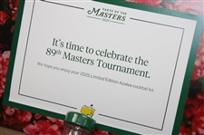 2025 Masters Tournament Azalea Drink Celebration Kit w/Coasters, Straws, Cups & more