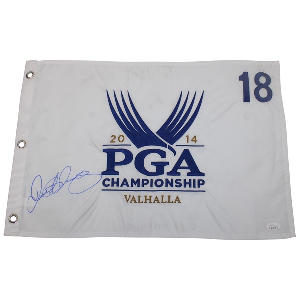 Rory McIlroy Signed 2014 PGA Championship at Valhalla Flag JSA #AY34998