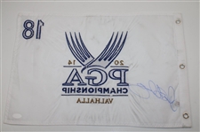 Rory McIlroy Signed 2014 PGA Championship at Valhalla Flag JSA #AY34998