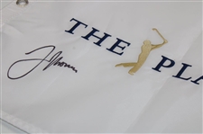 Justin Thomas Signed The Players Championship Flag JSA ALOA