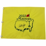 Scottie Scheffler Signed 2022 Masters Embroidered Flag  JSA ALOA
