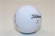 Will Zalatoris Signed Masters Logo Golf Ball JSA ALOA
