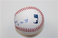 Gary Player Signed Rawlings Baseball W/ Masters Years Won JSA #CA63047