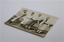 1927 Bobby Jones 'Golf Foursome with His Father' Exceptional Original Photo