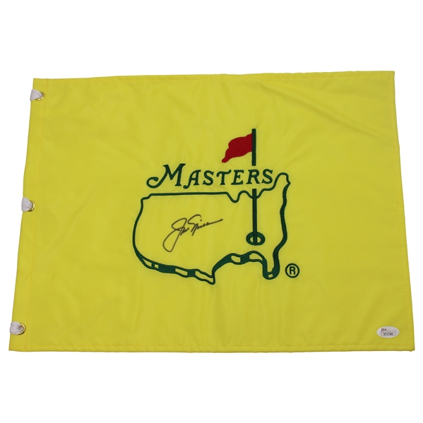 Jack Nicklaus Signed Undated Masters Tournament Embroidered Flag Full JSA #Y77780
