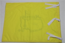Jack Nicklaus Signed Undated Masters Tournament Embroidered Flag Full JSA #Y77780