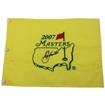 Seve Ballesteros Signed 2007 Masters Embroidered Flag - Final Masters JSA ALOA
