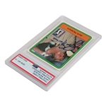 Jack Nicklaus Signed 1981 Donruss Golf Card #13 PSA/DNA #85013988 Auto Grade 10