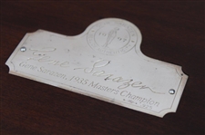 The 1935 Masters Ltd Ed Sterling Silver Gene Sarazen Double Eagle Replica Mini 4-Wood in Box