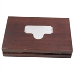 The 1935 Masters Ltd Ed Sterling Silver Gene Sarazen Double Eagle Replica Mini 4-Wood in Box