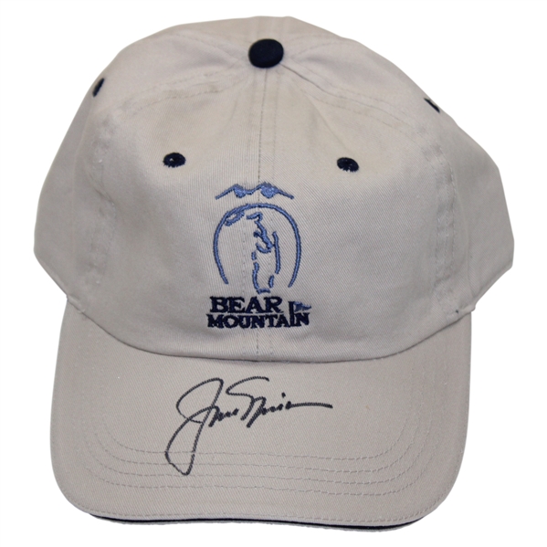 Jack Nicklaus Signed Bear Mountain Hat JSA ALOA
