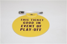 1965 Masters Tournament SERIES Badge #9597 - Jack Nicklaus Winner