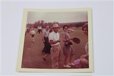 Three (3) 1965 Masters Tournament Original Kodak Photos w/Byron Nelson & Chi Chi Rodriguez