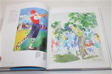 Leroy Neiman Signed 1992 'Big Time Golf' Book JSA ALOA