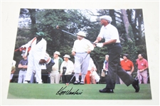 Ken Venturi Signed Masters Tee Shot Photo & Golf Ball JSA ALOA