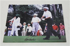 Ken Venturi Signed Masters Tee Shot Photo & Golf Ball JSA ALOA