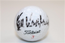 Ken Venturi Signed Masters Tee Shot Photo & Golf Ball JSA ALOA