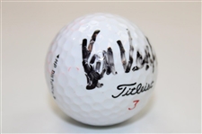 Ken Venturi Signed Masters Tee Shot Photo & Golf Ball JSA ALOA