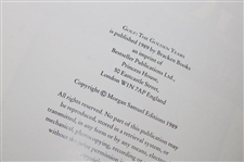 1989 Limited Presentation Copy #6/10 'Golf The Golden Years' Book by Baddiel