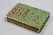 1930 1St Ed 'What's Wrong With Your Game' Book by H. B. Martin W/ Dust Cover