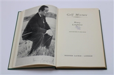 1952 1st Ed 'Golf Mixture' Book by Henry Longhurst
