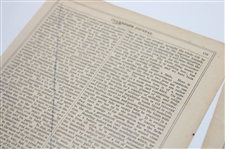 Two (2) Chambers Journal Articles Dated 1858-59 Re: Hugh Philp