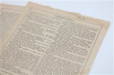 Two (2) Chambers Journal Articles Dated 1858-59 Re: Hugh Philp
