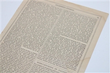 Two (2) Chambers Journal Articles Dated 1858-59 Re: Hugh Philp