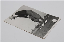1929 Tommy Armour Putting at L. A. Open at Riviera B & W Press Photo