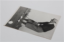 1929 Tommy Armour Putting at L. A. Open at Riviera B & W Press Photo