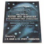 1948 Western Open at Brookfield Program - Hogan Winner