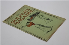 1899 Golfers Magazine Cover Only - January 