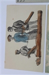 Three (3) Vintage Golf Postcards