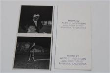 Six (6) Gene Sarazen Negatives Taken by Alex Morrison circa 1950’s
