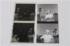 Six (6) Gene Sarazen Negatives Taken by Alex Morrison circa 1950’s