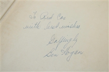 Ben Hogan Signed 1948 'Power Golf' Book 3rd Printing JSA ALOA