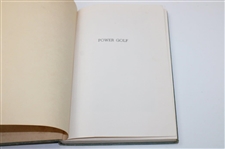 Ben Hogan Signed 1948 'Power Golf' Book 3rd Printing JSA ALOA