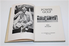 Ben Hogan Signed 1948 'Power Golf' Book 3rd Printing JSA ALOA