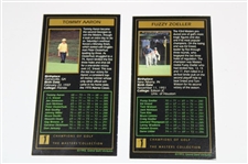 1998 Champions of Golf The Masters Collection Card Set w/Aaron & Fuzzy Signed Cards JSA ALOA