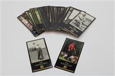 1998 Champions of Golf The Masters Collection Card Set w/Aaron & Fuzzy Signed Cards JSA ALOA