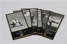 1998 Champions of Golf The Masters Collection Card Set w/Aaron & Fuzzy Signed Cards JSA ALOA
