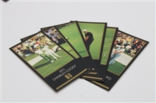 1998 Champions of Golf The Masters Collection Card Set w/Aaron & Fuzzy Signed Cards JSA ALOA