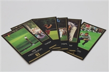 1998 Champions of Golf The Masters Collection Card Set w/Aaron & Fuzzy Signed Cards JSA ALOA