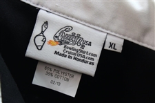 Lee Westwood's Personal Black & White Caruisin Bowling Shirt
