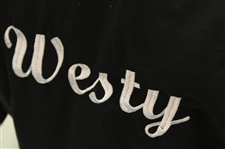 Lee Westwood's Personal Black & White Caruisin Bowling Shirt