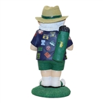 2021 Masters Tournament Ltd Ed Golf Patron Gnome with Sandwich In Original Box