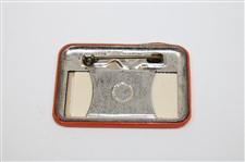 1961 Masters Tournament Press Badge - Gary Player Winner - John Derr Collection