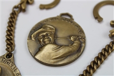 Three (3) National Golf Day Medallions  - John Derr Collection