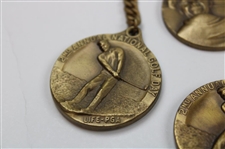 Three (3) National Golf Day Medallions  - John Derr Collection