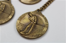 Three (3) National Golf Day Medallions  - John Derr Collection
